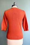 Orange Scaredy Cat Mia Cardigan by Banned