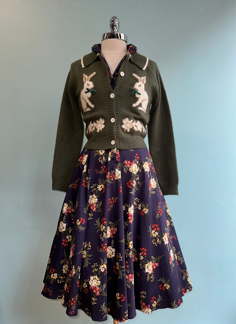 Romantic Floral Bella Shirt Dress by Banned