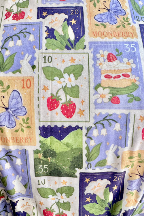 Spring Stamps Dress by Tulip B.