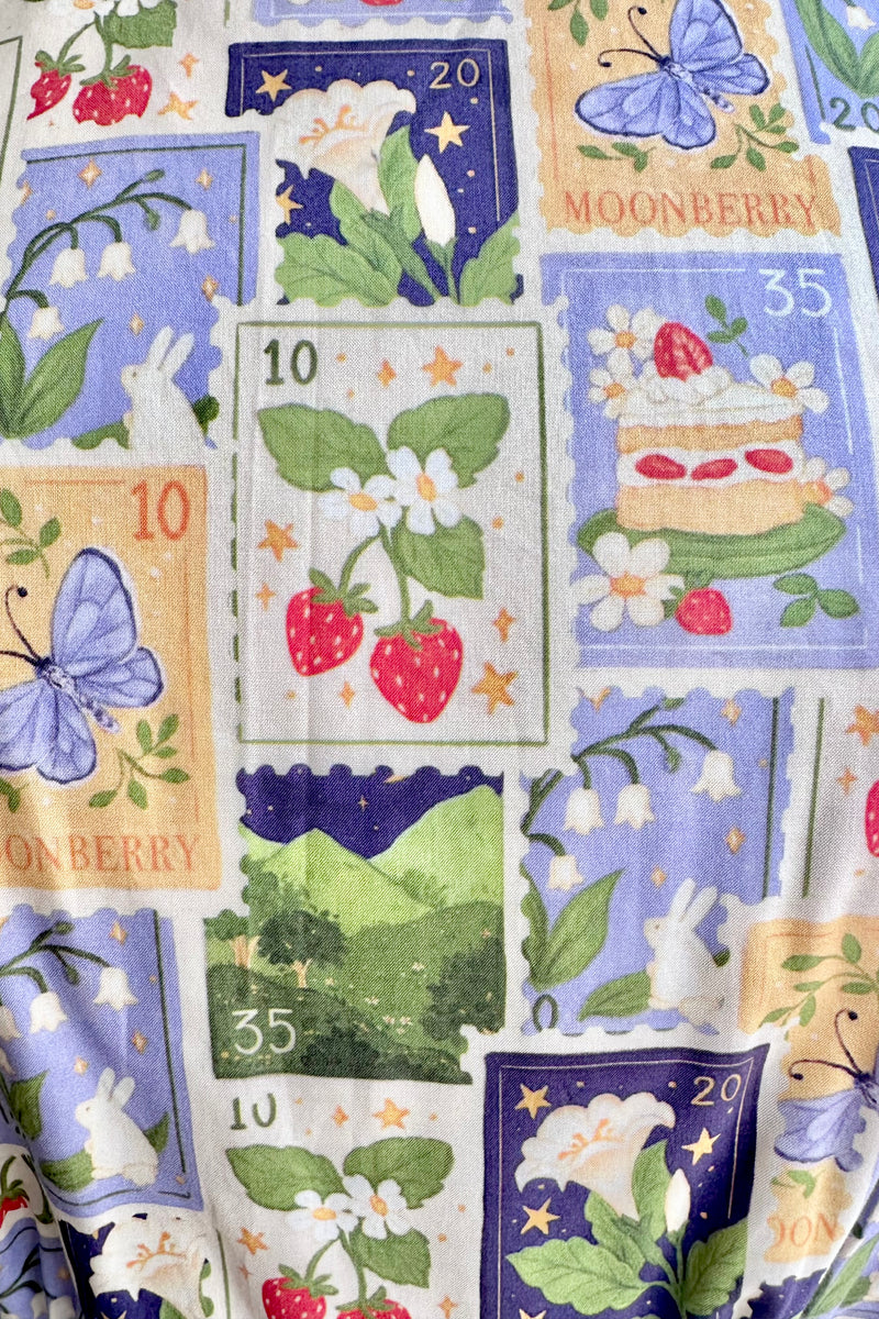 Spring Stamps Dress by Tulip B.