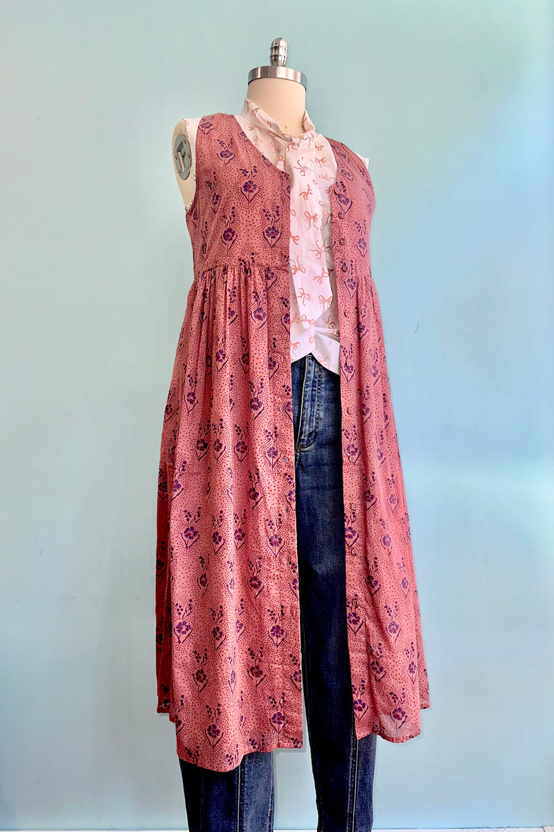 Olivia Midi Dress in Rose by Mata Traders