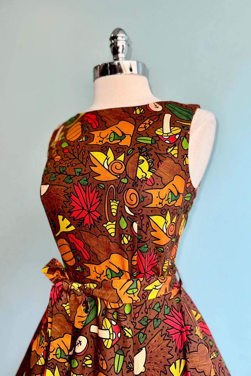 Woodland Whimsy Ruby Dress by Miss Lulo