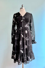 Over the Moon Dress by Hell Bunny