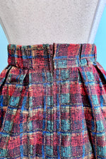 Holiday Plaid Doris Skirt by Retrolicious