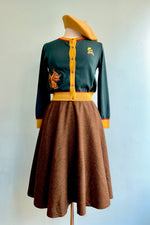 Teal Squirrel Vera Cardigan by Palava