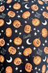 Moons and Jack O' Lantern Bow Top by Retrolicious