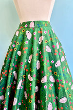 Possum Cotton Circle Skirt
