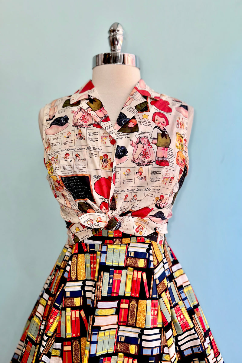 Vintage Cartoons Top by Tulip B.