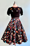 Vintage Halloween Short Sleeve Sweater