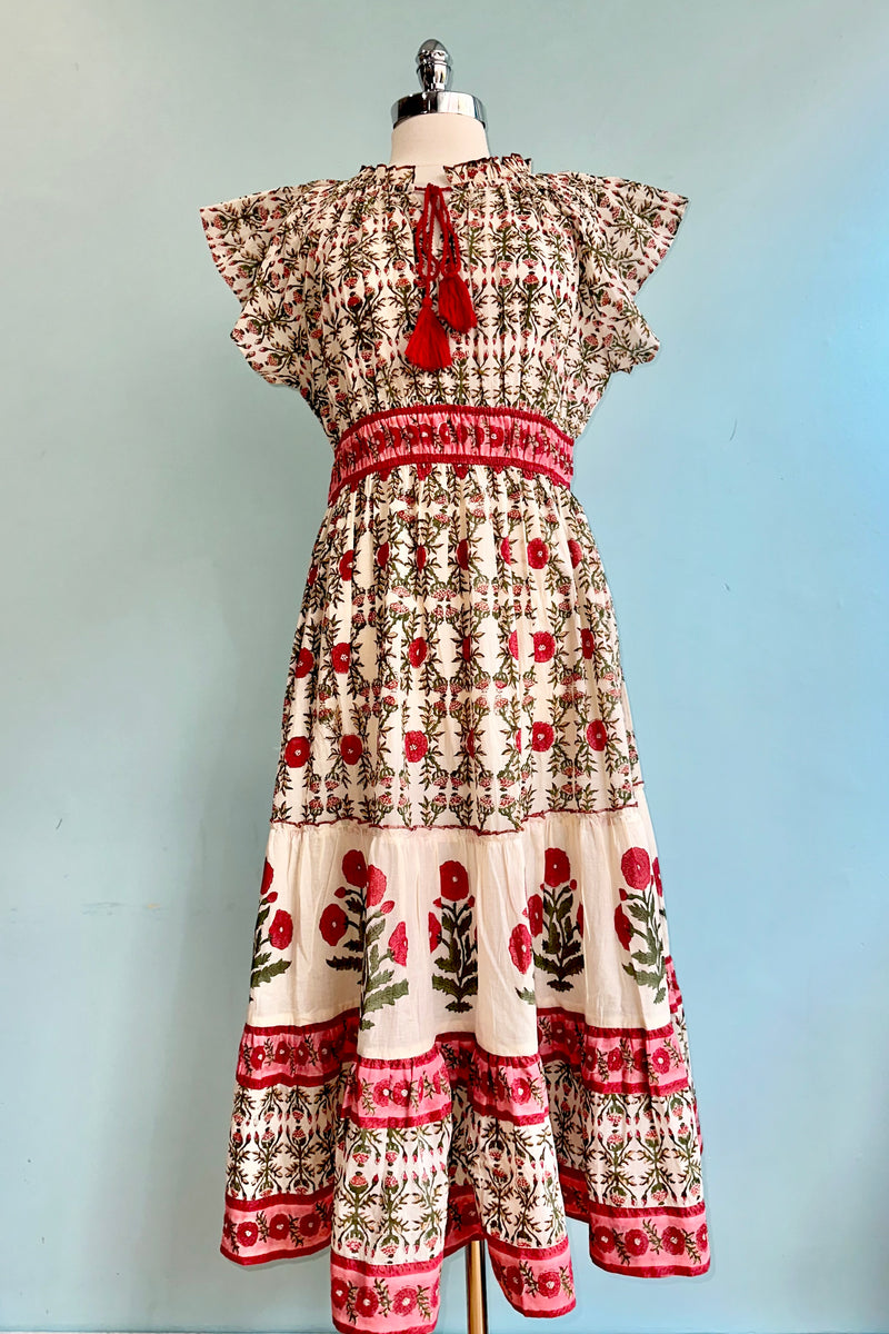 beautiful flowy maxi dresses Boho Marble Print Strapless Flowy Maxi Dress – Famekey main image 0