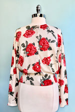 Rose Floral Vintage Cardigan