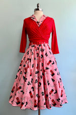 Postie the Cat Caterina Dress by Collectif