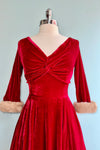 Red Velvet Nina Dress by Banned