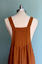 Toffee Wide Leg Jumpsuit