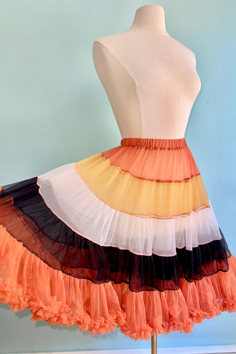 Candy Corn Tulle Petticoat