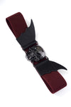 Storm Skull Belt in Burgundy by Banned