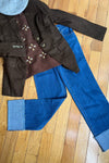 34" Cuffed to 30" Mid Rise Straight Jeans by 1822 Denim