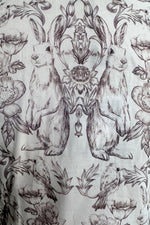 Off-White Bunny Toile Blouse by Banned