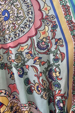 Paisley Silky Caftan Dress by Molly Bracken