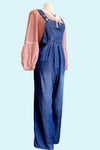 Chambray Overalls Jumpsuit