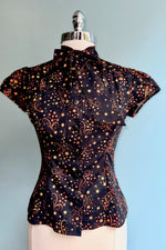 Magic Stars Estelle Tie-Neck Blouse by Heart of Haute