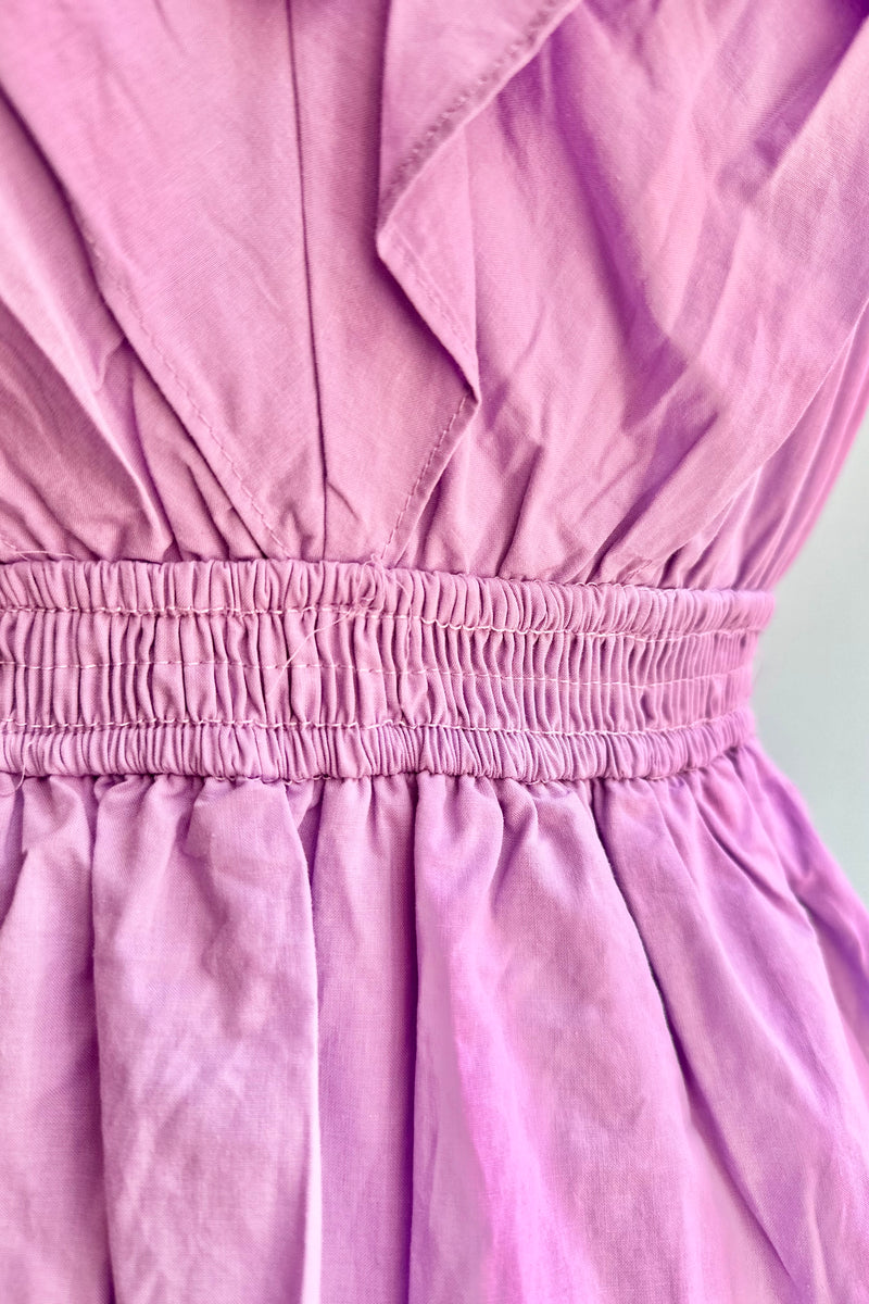 Sweet Lilac Layered Ruffle Tiered Maxi Dress