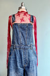 Wide Leg Denim Overalls by Bayeas