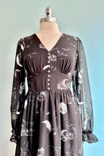 Over the Moon Dress by Hell Bunny