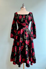 Mina Romantic Roses Dress by Banned