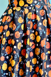 Black Kitties and Jack O' Lanterns  Doris Skirt by Retrolicious