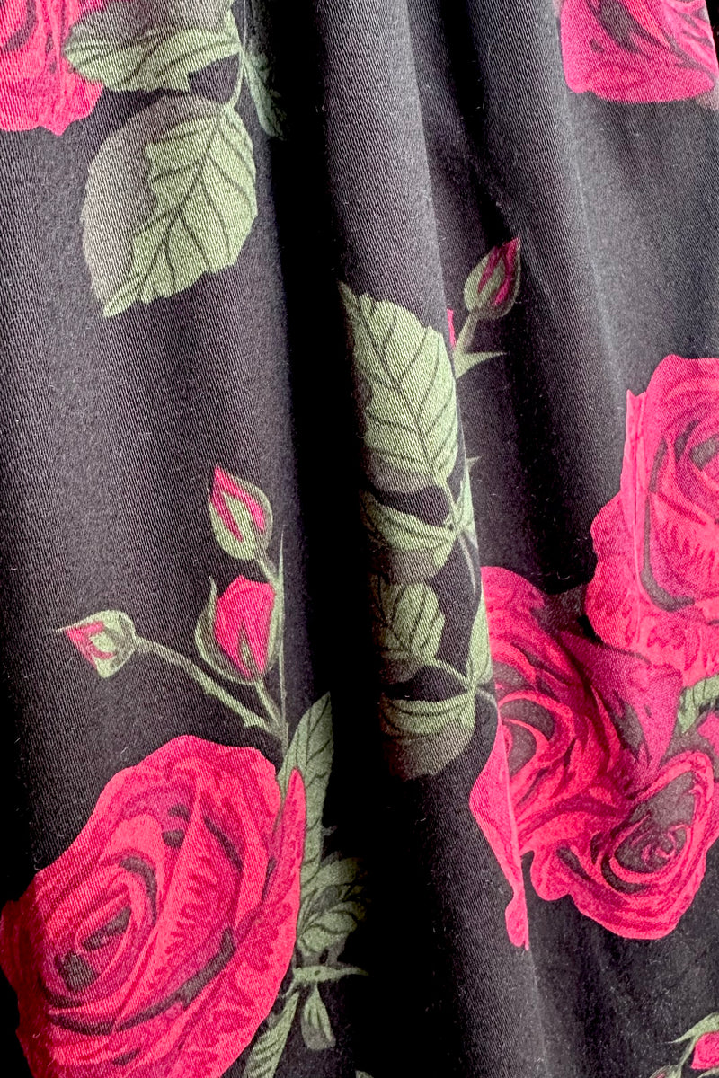 Roses Pleated Skirt by Banned