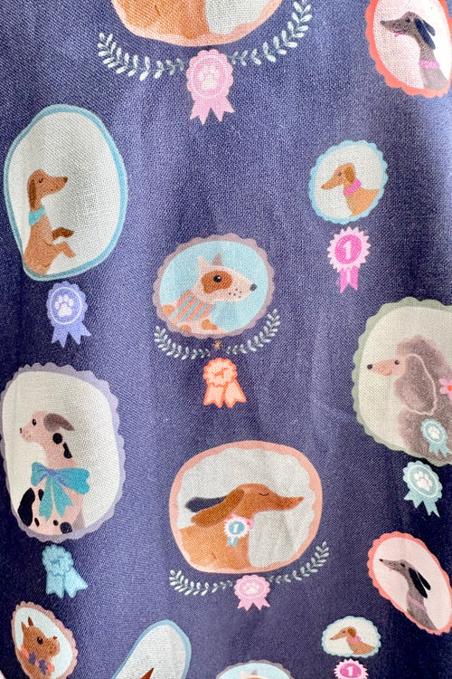Prize Winning Dogs Skater Skirt by Retrolicious
