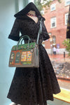 Black Tara Halloween Night Hooded Dress by Banned