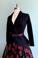 Roses Pleated Skirt by Banned