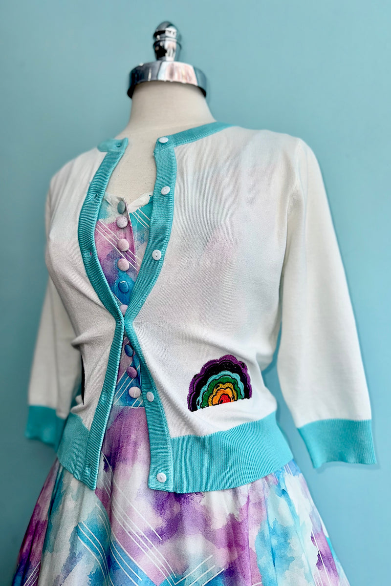 Cotton Candy Skies Heidi Dress by Miss Lulo Medium