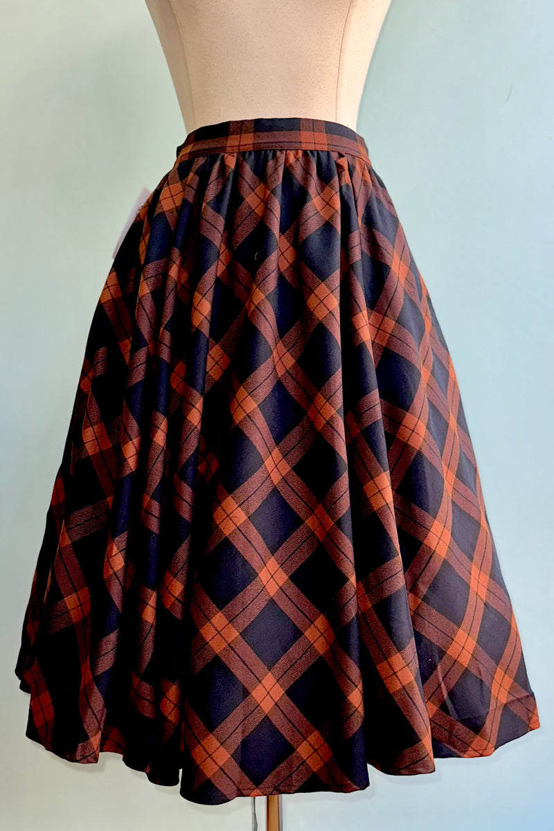 Parker Plaid Skirt by Hearts & Roses London
