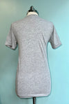 You've Buttered Your Last Biscuit Western Cat T-Shirt in Grey