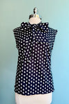 Tiny Ghosts Bow Top by Retrolicious