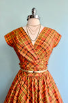 Harvest Plaid Greta Dress by Retrolicious