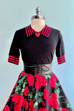 Dolce Vita Circle Skirt by Hell Bunny