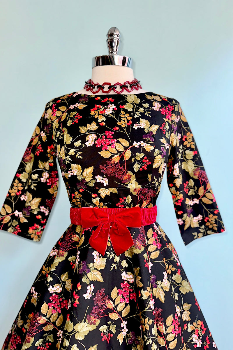 Edwina Autumn Dress by Hell Bunny