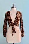 Leopard Grace Full Sleeve Sweet Sweater by Heart of Haute