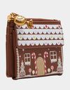 Gingerbread House Bi-Fold Wallet By Betsey Johnson