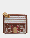 Gingerbread House Bi-Fold Wallet By Betsey Johnson