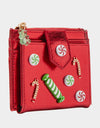 Holiday Candy Bi-Fold Wallet By Betsey Johnson