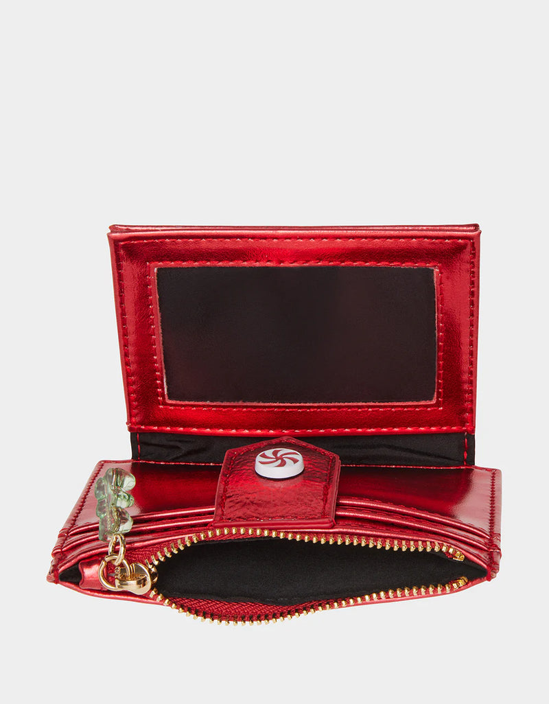 Holiday Candy Bi-Fold Wallet By Betsey Johnson