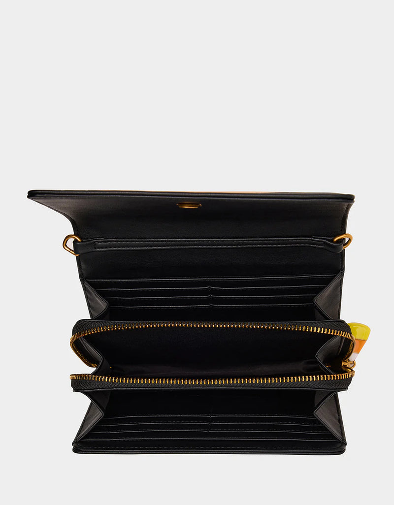 Gourdgeous Wallet on Chain Bag By Betsey Johnson