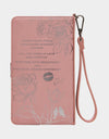 Kitsch Love Stories Wallet in Blush By Betsey Johnson