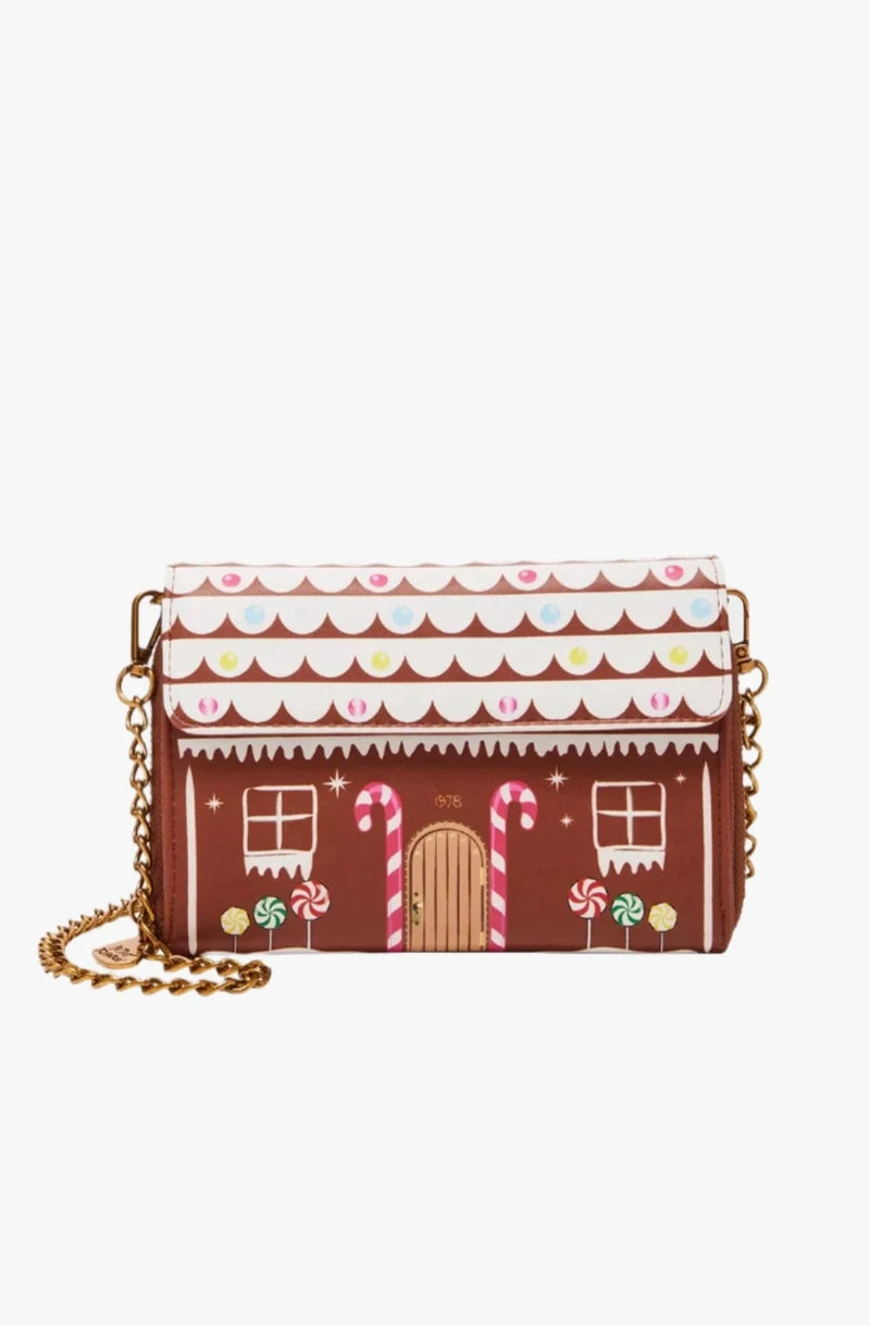 Gingerbread Crossbody Wallet By Betsey Johnson