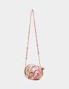 Snailed It Crossbody Bag in Kaleidoscope Floral By Betsey Johnson